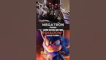 Asking Editors Who Wins | Megatron vs Shadow #wis #edit #sonic  #whoisstrongest #shorts