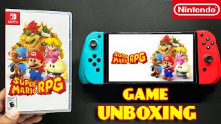 Unboxing Super Mario RPG - Nintendo Switch OLED | Gameplay
