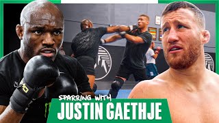 Sparring with "The Highlight" Justin Gaethje in preparation for his upcoming fight at UFC 291.