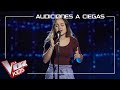 Noa Hernández canta 'Con la miel en los labios' | Audiciones a ciegas | La Voz Kids Antena 3 2021