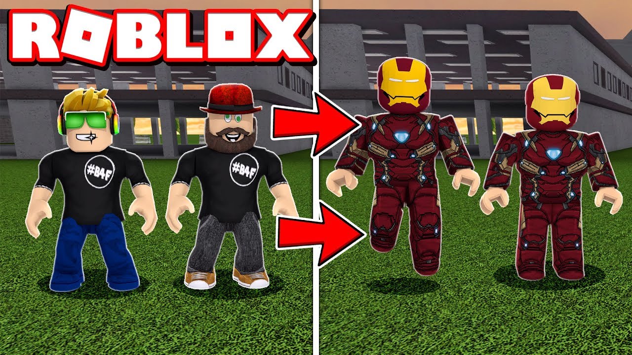 TRANSFORMING INTO IRON MAN IN ROBLOX - Dailymotion Video