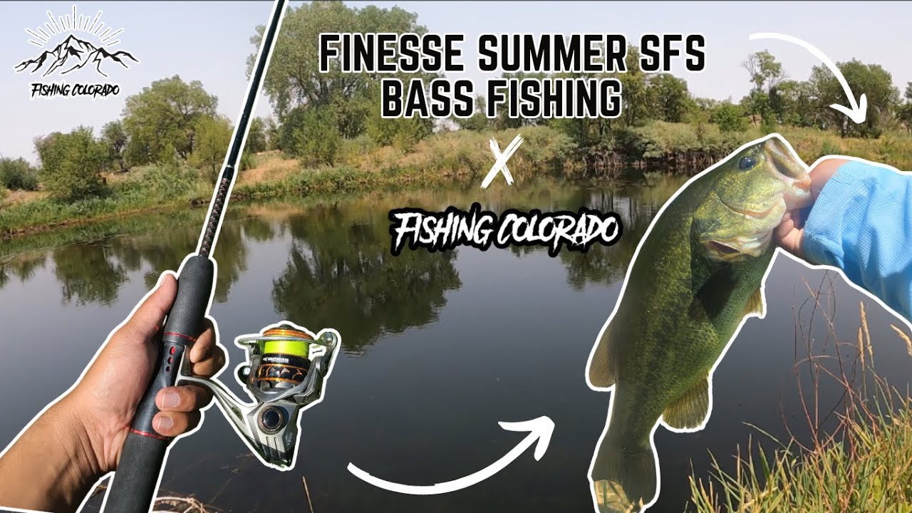 Finesse Summer Bass Fishing with KastKing Kestrel SFS Reel