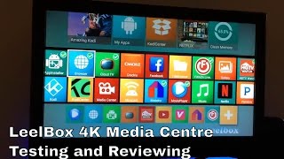 Leelbox S1 Media Centre App Box Test and Review