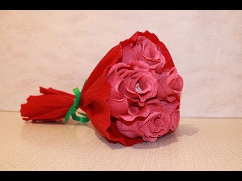 Что вам понадобится для создания роз из гофрированной бумаги?