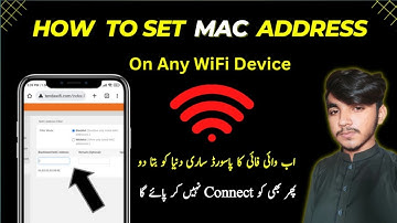 How To Set Mac Address On WIFI 2023 | Mac Filtering In Tenda PTCL TP Link Routers