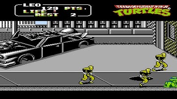 The Game Genie Player - Teenage Mutant Ninja Turtles II: The Arcade Game (NES) - PART 1