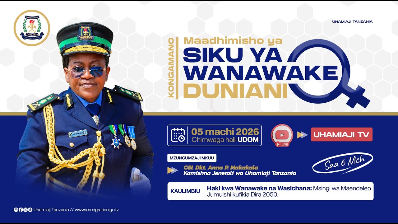 LIVE: MAJADILIANO NA MASWALI KONGAMANO KUELEKEA SIKU YA WANAWAKE DUNIANI