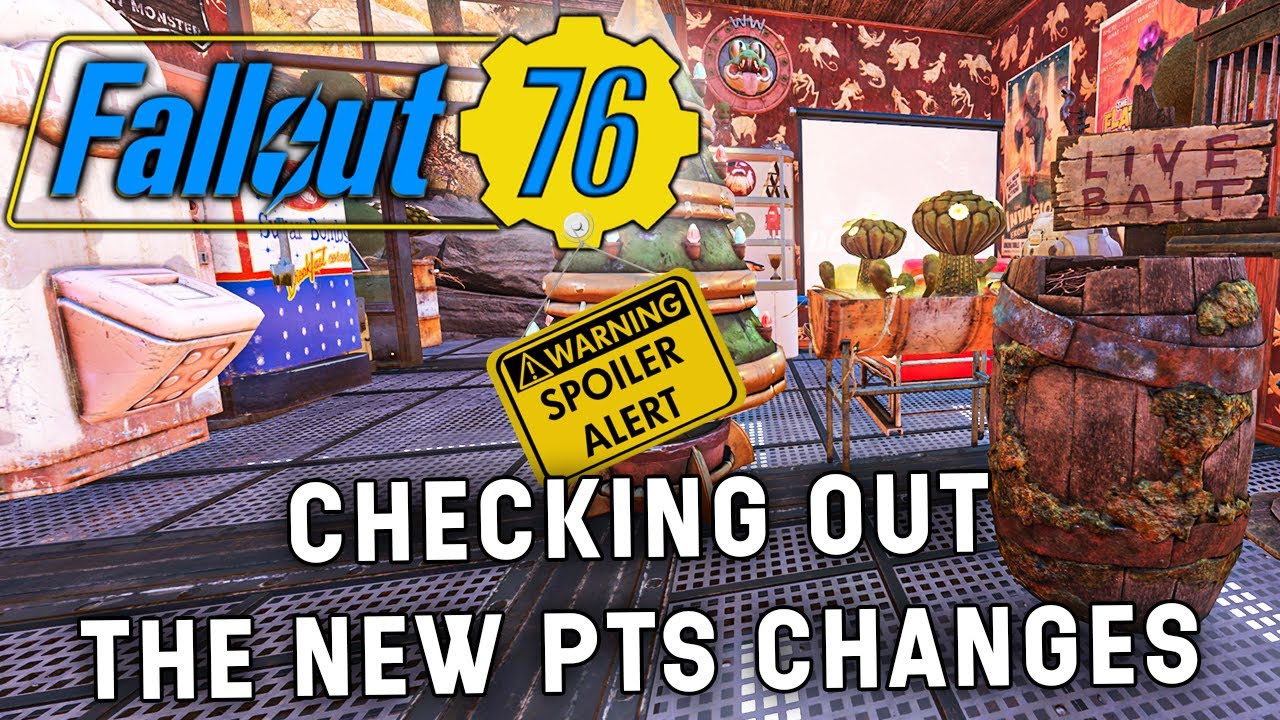 🔴Testing Out Some Huge Changes Coming To Fallout 76 - PTS Spoilers