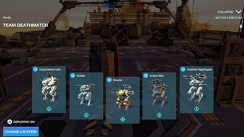 War robots skirmish gameplay 12-6-2020