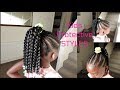 PROTECTIVE STYLES || CORNROWS AND CROCHET BRAIDS