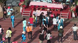 1071229校慶運動會56頒獎 大隊接力