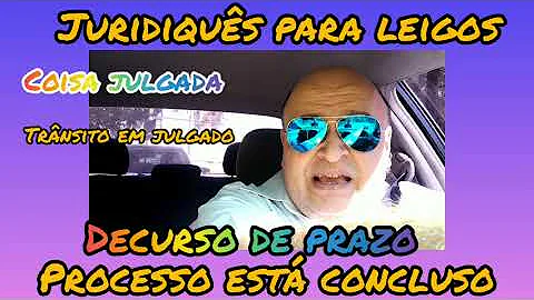 Qual o próximo passo depois de decorrido o prazo?