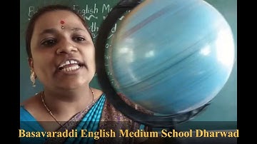 4t Std/S.S.T/Earth and its movements/Part 2 BASAVARADDI ENGLISH MEDIUM SCHOOL DHARWAD