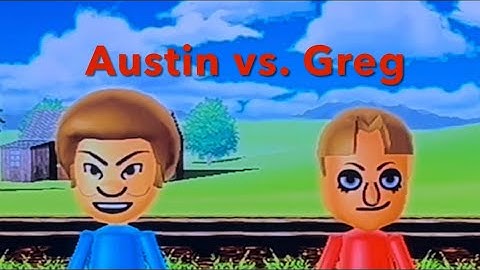 Wii Party Custom Cpu ALL 1v1 GAMES SERIES: Austin vs. Greg