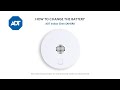 Changing the battery in your ADT Indoor Siren - SAH5R0