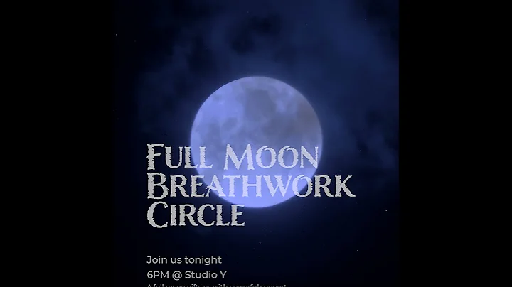 Full Moon Breathwork Circle with Sheri Magdaleno
