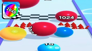 Ball Run 2048 || Max Level‼️All Level Gameplay Android/iOS, New Update Level 149-151