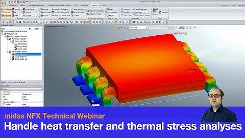 Handle Heat Transfer and Thermal Stress Simulation in Structural Analysis