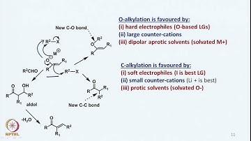 C-C bond formations: Introduction to enolate, enamine and enol silyl ether based chemistry