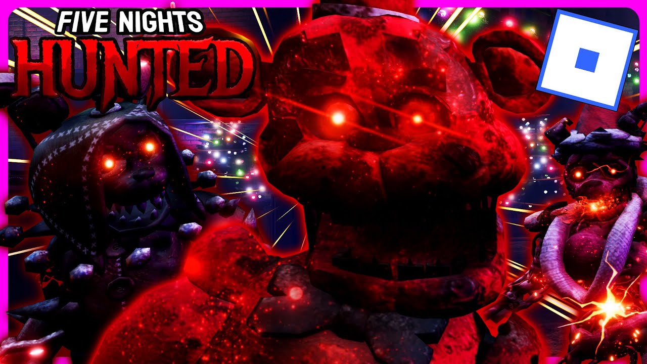 Roblox FNAF | Five Nights: Hunted | Some NAUGHTY Bunnies Try To Ruin Christmas! [Part 21]