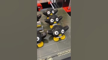 Penguin Pete  Large - Custom design Prusa MK3S+MMU2S  ( 3d print buffer multicolor tool change )