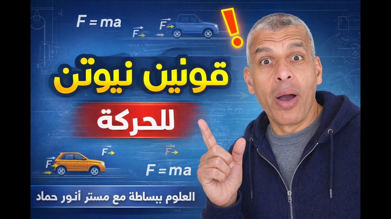الوحده 2  - الدرس 1  - قوانين نيوتن - الحصة 1