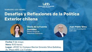 Seminario | Desafíos y Reflexiones de la Política Exterior chilena