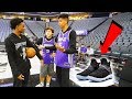 1v1 BASKETBALL WAGER vs. Future NBA SUPERSTAR De'Aaron Fox! LOSER BUYS ANY NIKES!