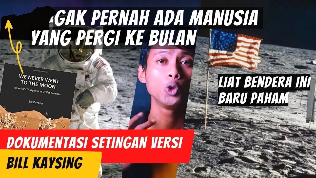 HOAX PENDARATAN MANUSIA DI BULAN | KAMU MASIH PERCAYA NASA?