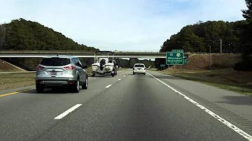 Interstate 95 - North Carolina (Exits 7 to 13) northbound