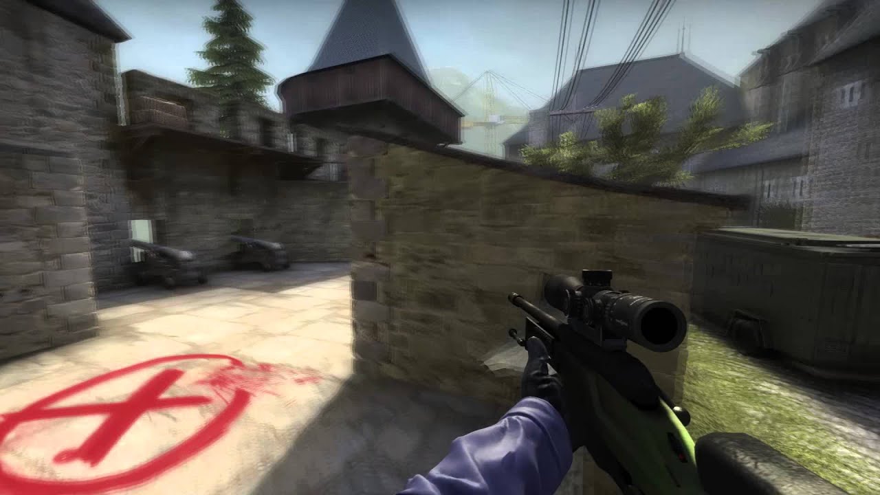 Random m4 Wallbang + Sick scout VAC shot ! | CS:GO