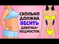 НОРМАЛЬНЫЙ ВЕС для девочки-подростка: определи свой индекс массы тела