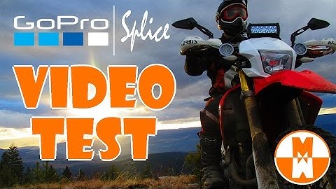 GoPro Splice Video Test | Fall 2016 | CRF250L
