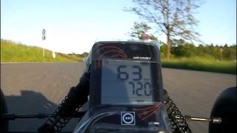 HPI Firestorm 10T Brushless very fast onboard 72km/h mit GPS