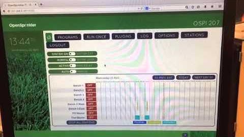 Greenhouse Watering with OpenSprinkler