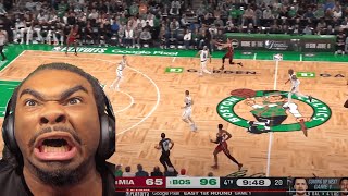 YALL GOT EMBARRASSED!!!! #8 HEAT at #1 CELTICS | FULL GAME 1 HIGHLIGHTS