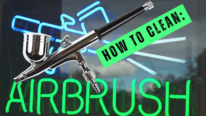 How to Clean an Airbrush | Step-by-Step Guide for Smooth Custom Lure Painting #AirbrushTips