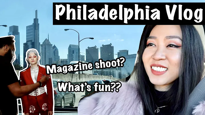PHILADELPHIA DAYOUT VLOG | Magazine Photoshoot Beh...