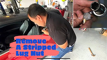 How to Remove a Stripped Lug Nut or Rounded Nut