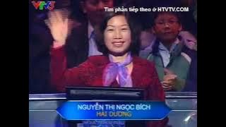 VTV3 - Quảng cáo , Trích đoạn Chương trình Ai là triệu phú ngày 27/3/2012