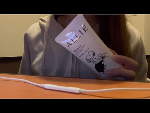 【ASMR】漫画喫茶でASMR 〈ほとんど私物〉タッピング　囁き