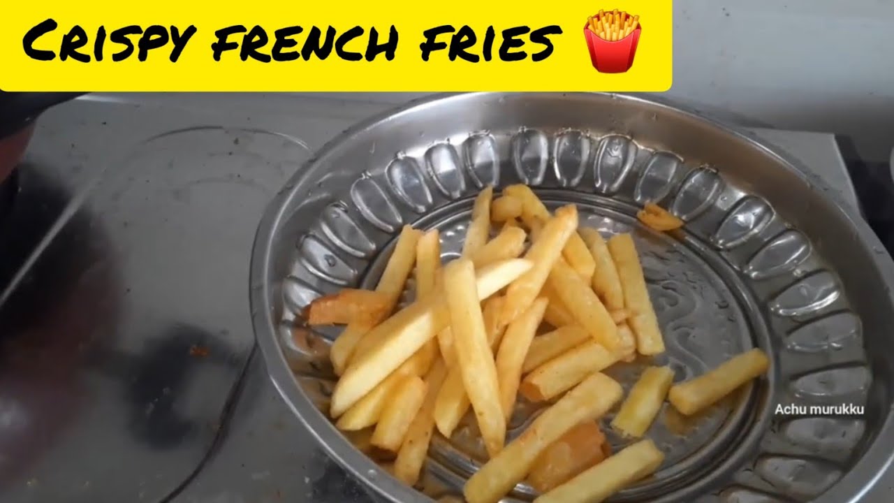 Crispy french fries recipe| Instant French fries | French fries at home ...