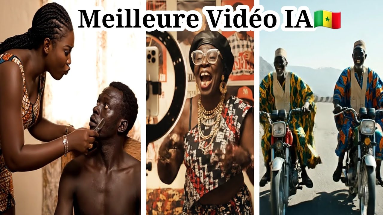 Meilleure vidéo IA Sénégal🇸🇳, à mourir de rire😂, partie 4