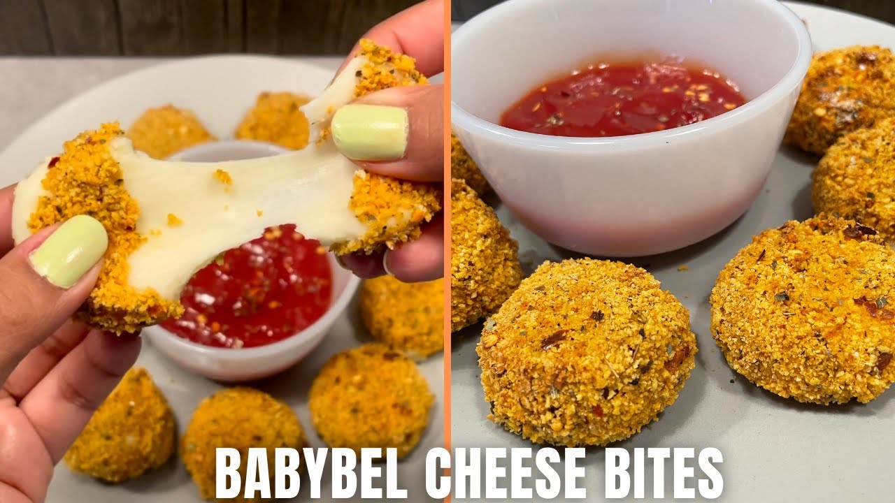 Easy Homemade Babybel Fried Cheese Bites - Scrambled Chefs