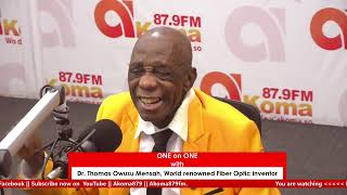 ABIBI NSROMMA LIVE EXCLUSIVE INTERVIEW WITH DR THOMAS MENSAH Ghanaian-American chemical engineer