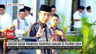 Jokowi Incar Prabowo Dampingi Ganjar di Pilpres 2024