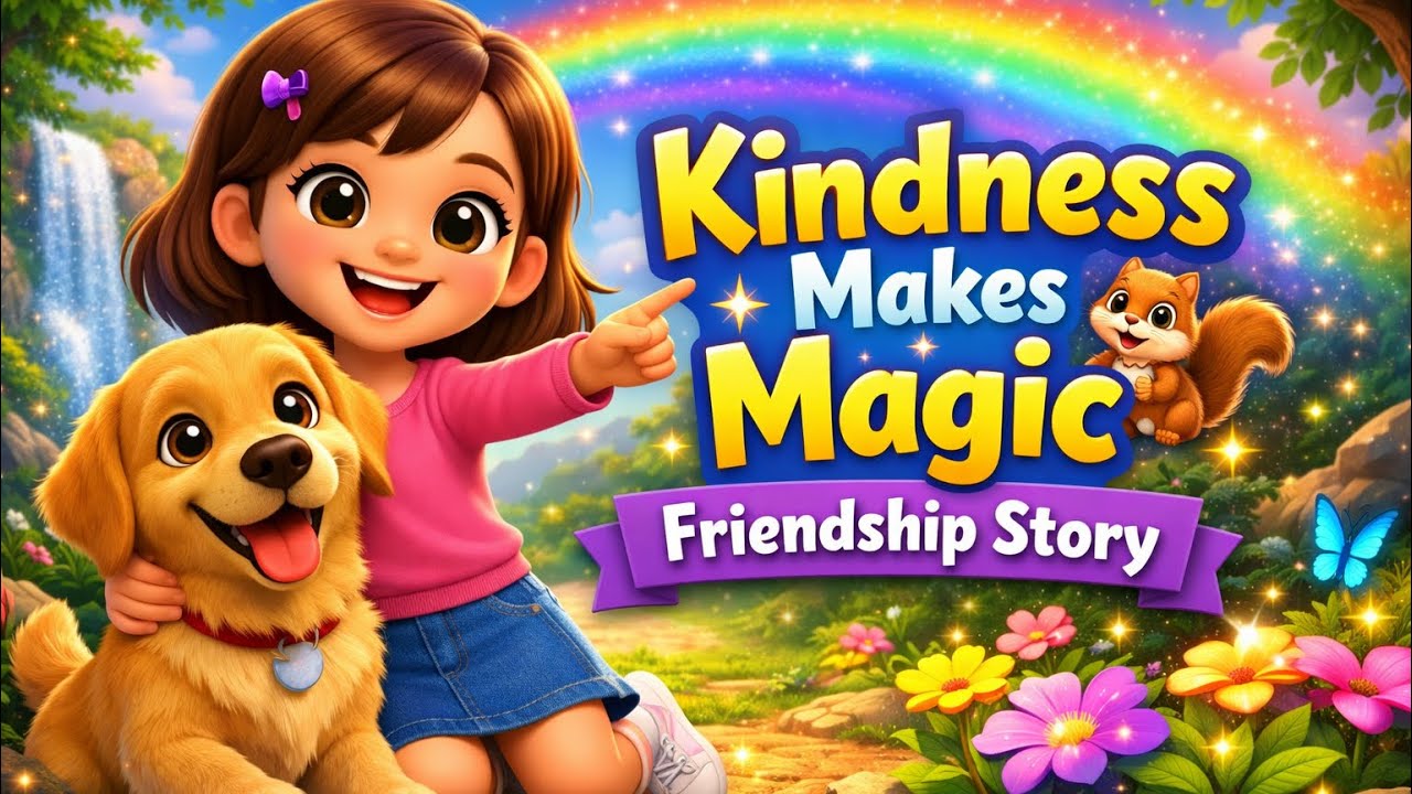 “Kindness Makes Magic | Heartwarming Kids Adventure Story”