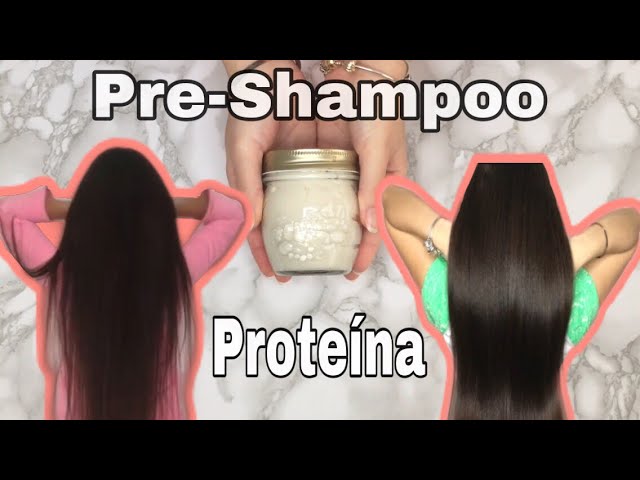 PRE-Shampoo de Proteína💆‍♀️Adiós cabello Maltratado y