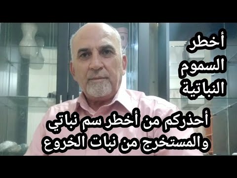 أخطر السموم النباتية السم المستخرج من نبات الخروع سم الريسين