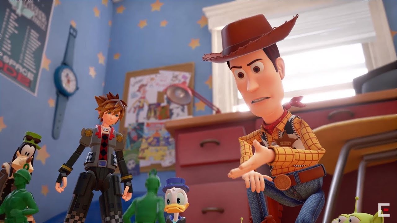 Kingdom hearts 3 andys room toy story (proud mode)